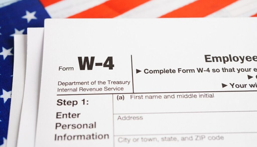 A Guide on How to Fill Out a W-4 Form