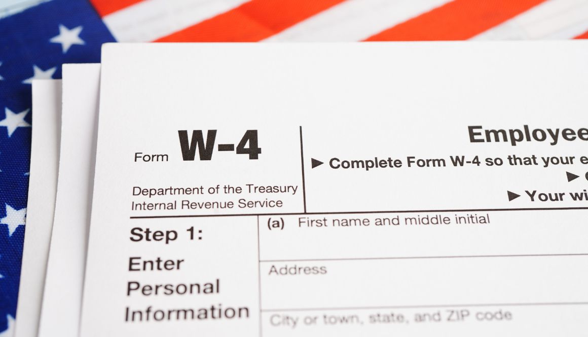 A Guide on How to Fill Out a W-4 Form